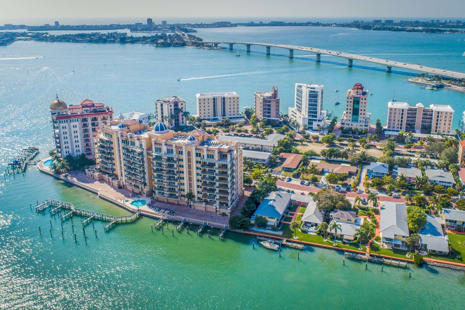 Experience the beauty of Sarasota from above with an aerial shot captured by GreenEdge. Marvel at the stunning landscapes, coastal views, and architectural wonders that make Sarasota truly unique. Our aerial photography showcases the vibrant and diverse beauty of this remarkable city.